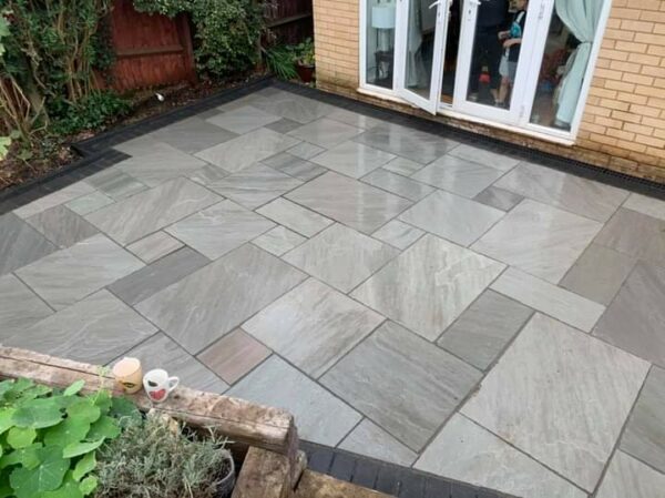 Kandla Grey Indian Sandstone Patio in Blackrock, Co. Cork (4)